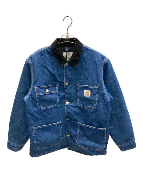 Carhartt WIP（カーハート ワークインプログレス）CARHARTT WIP (カーハートダブリューアイピー) OG CHORE COAT ブルー サイズ:Sの古着・服飾アイテム