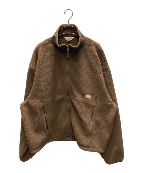 WOOLRICH（ウールリッチ）WOOLRICH (ウールリッチ) 別注 FLEECE ジャケット ブラウン サイズ:Lの古着・服飾アイテム