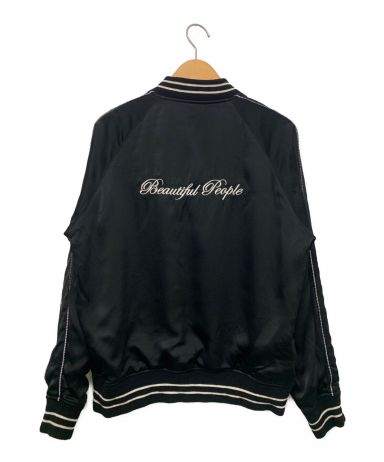 [中古]beautiful people(ビューティフルピープル)のメンズ アウター・ジャケット silk satin landscape  embroidery souvenir jacket