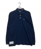 DESCENDANTディセンダント）の古着「CACHALOT POLO LS」｜ネイビー