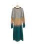 MURRAL (ミューラル) Water mirror knit dress グリーン サイズ:2：14000円