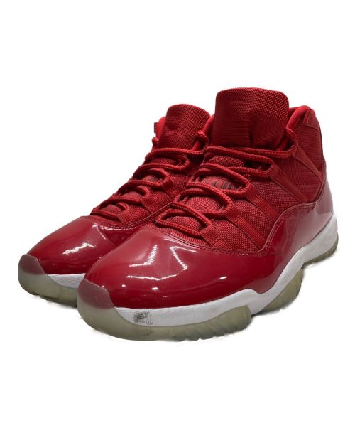 NIKE（ナイキ）NIKE (ナイキ) スニーカー  AIR JORDAN 11 RETRO  “Win Like 96”  378037-623 レッド サイズ:28cmの古着・服飾アイテム