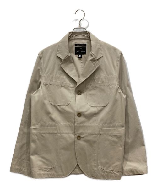 NIGEL CABOURN（ナイジェルケーボン）NIGEL CABOURN (ナイジェルケーボン) NEW SINGLE BREASTED BLAZER ニュー シングル ブレステッド ブレザー ベージュ サイズ:48の古着・服飾アイテム