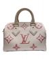 LOUIS VUITTON (ルイ ヴィトン) スピーディ・バンドリエール 20 アイボリー×ピンク サイズ:20：295000円