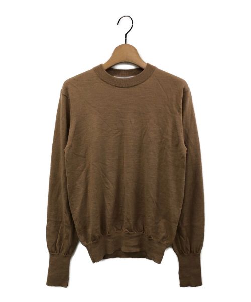 L'appartement（アパルトモン）L'appartement (アパルトモン) C/N Knit Pullover ブラウン サイズ:-の古着・服飾アイテム