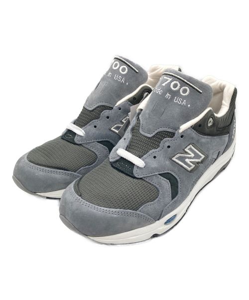 NEW BALANCE（ニューバランス）NEW BALANCE (ニューバランス) スニーカー グレー サイズ:27cmの古着・服飾アイテム