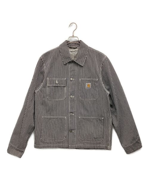 CarHartt（カーハート）CarHartt (カーハート) MICHIGAN COAT ネイビー×ホワイト サイズ:Mの古着・服飾アイテム