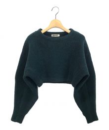 NKNIT（ンニット）の古着「ショートニット」｜グリーン