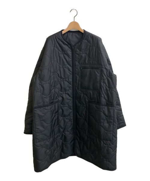 0 STOCK TOKYO（ゼロストックトウキョウ）0 STOCK TOKYO (ゼロストックトウキョウ) LUGGAGE QUILT COAT ブラック サイズ:06の古着・服飾アイテム