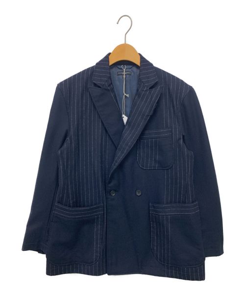 Engineered Garments（エンジニアド ガーメンツ）Engineered Garments (エンジニアド ガーメンツ) パッチワークダブルロイタージャケット ネイビー サイズ:XSの古着・服飾アイテム