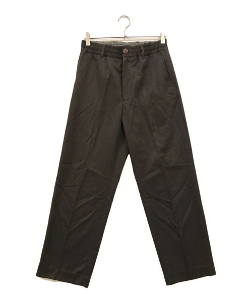 FARAH（ファーラー）FARAH (ファーラー) BAL (バル) WOOL WIDE TAPERED EASY PANTS ブラウン サイズ:30 未使用品の古着・服飾アイテム