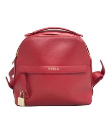 FURLA（フルラ）の古着「BAHUFPI2WAYリュック」｜レッド