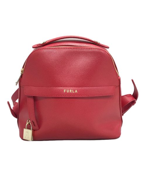 FURLA（フルラ）FURLA (フルラ) BAHUFPI2WAYリュック レッドの古着・服飾アイテム