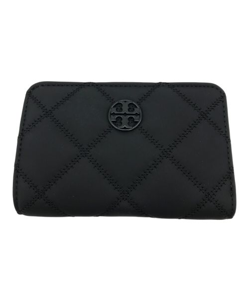 TORY BURCH（トリーバーチ）TORY BURCH (トリーバーチ) 2つ折り財布 ブラックの古着・服飾アイテム