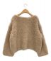 CLANE (クラネ) BEAR HAND KNIT TOPS ベージュ サイズ:1：9000円