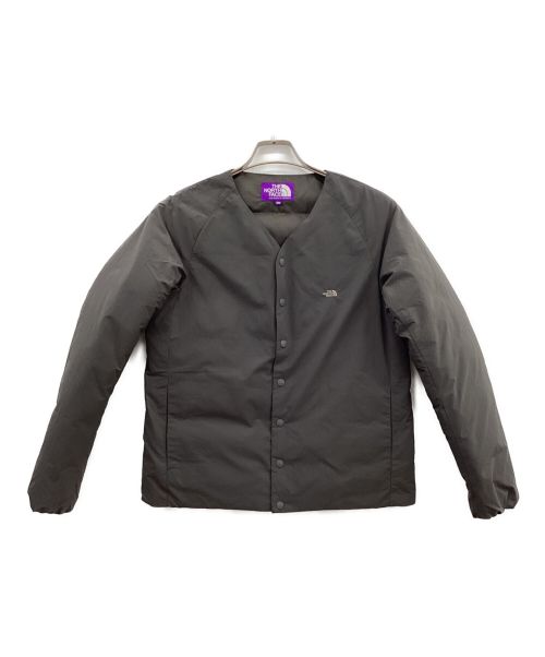 THE NORTHFACE PURPLELABEL（ザ・ノースフェイス パープルレーベル）THE NORTHFACE PURPLELABEL (ザ・ノースフェイス パープルレーベル) ダウンカーディガン グレー サイズ:Mの古着・服飾アイテム