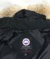 中古・古着 CANADA GOOSE (カナダグース) BELLEVILLE　ベルビル　ダウンジャケット ブラック サイズ:S：29800円