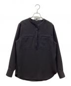 theoryセオリー）の古着「ブラウス/PRIME GGT/UTL SHIRT C」｜ブラック