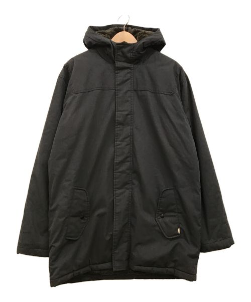 stussy（ステューシー）stussy (ステューシー) OLD ボアライニング中綿モッズコート ブラック サイズ:Mの古着・服飾アイテム