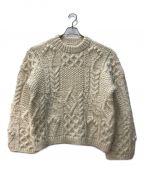 TODAYFULトゥデイフル）の古着「Pattern Hand Knit 12020513」｜ホワイト