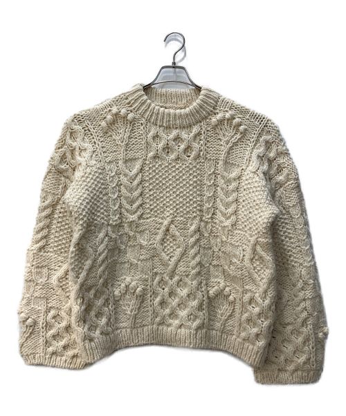 TODAYFUL（トゥデイフル）TODAYFUL (トゥデイフル) Pattern Hand Knit 12020513 ホワイト サイズ:FREEの古着・服飾アイテム