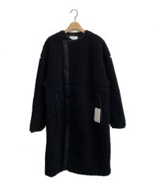 HYKE（ハイク）の古着「FAUX SHEARLING COAT」｜ブラック