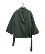 theoryセオリー）の古着「NEW DIVIDE LUXE ROBE JKT DF」｜カーキ