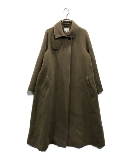 STEVEN ALAN（スティーブンアラン）STEVEN ALAN (スティーブンアラン) WOOL BEAVER TENT COAT ウールビーバーテントコート ブラウン サイズ:Mの古着・服飾アイテム