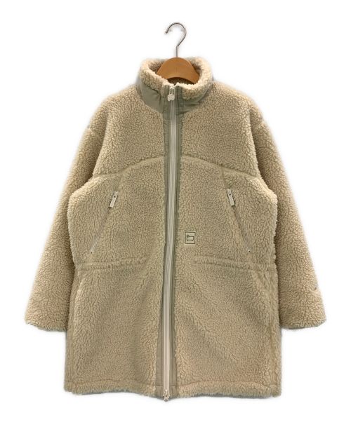 WOOLRICH（ウールリッチ）WOOLRICH (ウールリッチ) テラパイルミドルジャケット ベージュ サイズ:USA WS / EU WMの古着・服飾アイテム