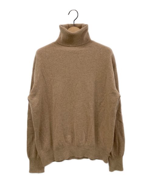 EVERYDAY I LIKE.（エヴリデイ アイ ライク）EVERYDAY I LIKE. (エヴリデイ アイ ライク) Basic Cashmere タートルネック プルオーバー ブラウン サイズ:-の古着・服飾アイテム