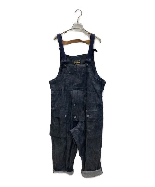 NIGEL CABOURN LYBRO（ナイジェルケーボン ライブロ）NIGEL CABOURN LYBRO (ナイジェルケーボン ライブロ) P-56 NAVAL DUNGAREE - 8.0oz インディゴ サイズ:48の古着・服飾アイテム