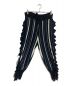 3.1 phillip lim（スリーワンフィリップリム）の古着「RUFFLE SPORT PANTS W ZIPPERS　S171-7847SRS」｜ブラック