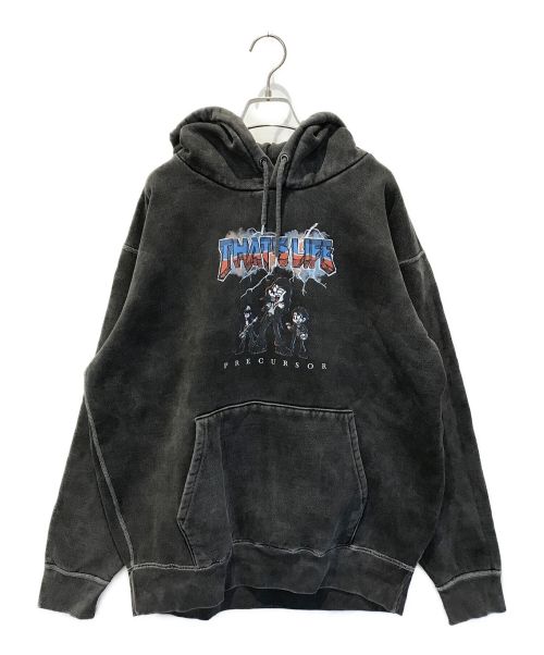 That's life（ザッツ ライフ）That's life (ザッツ ライフ) Vintage styles Rock hoodie グレー サイズ:XLの古着・服飾アイテム