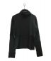 MM6 Maison Margiela（エムエムシックス メゾンマルジェラ）の古着「22AW PANELED SWEATSHIRT」｜ブラック×グリーン