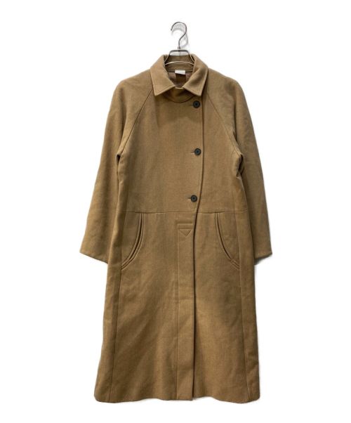 ELIN（エリン）ELIN (エリン) Melton peacoat キャメル サイズ:36の古着・服飾アイテム