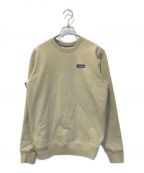 Patagoniaパタゴニア）の古着「P-6 Label Uprisal Crew Sweatshirt」｜ベージュ