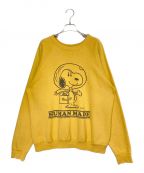 HUMAN MADE×PEANUTSヒューマンメイド×ピーナッツ）の古着「PEANUTS SWEATSHIRT #3」｜イエロー