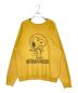 HUMAN MADE（ヒューマンメイド）の古着「PEANUTS SWEATSHIRT #3」｜イエロー