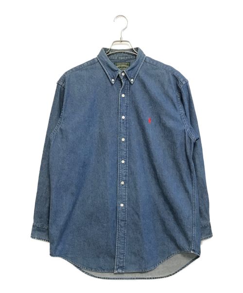 POLO COUNTRY（ポロカントリー）POLO COUNTRY (ポロカントリー) デニムシャツ インディゴ サイズ:Lの古着・服飾アイテム