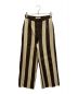 TODAYFUL（トゥデイフル）の古着「Jacquard Stripe Pants/トゥデイフル　12120707」｜ブラウン