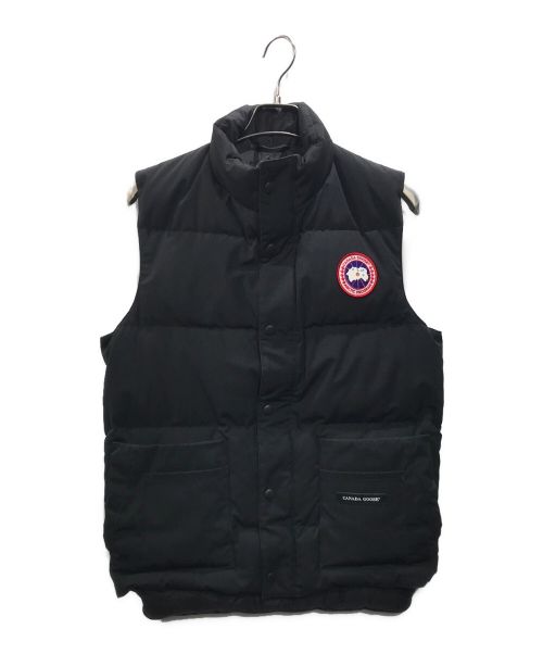 CANADA GOOSE（カナダグース）CANADA GOOSE (カナダグース) FREESTYLE VEST フリースタイル ダウンベスト ブラック サイズ:XSの古着・服飾アイテム