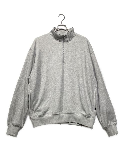 DAIWA PIER39（ダイワ ピア39）DAIWA PIER39 (ダイワ ピア39) Tech Sweat Half-Zip ライトグレー サイズ:XLの古着・服飾アイテム