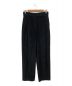 toteme（トーテム）の古着「DEEP PLEAT CORD TROUSERS」｜ブラック