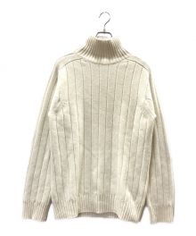 toteme（トーテム）の古着「WOOL CASHMERE RIB KNIT」｜オフホワイト