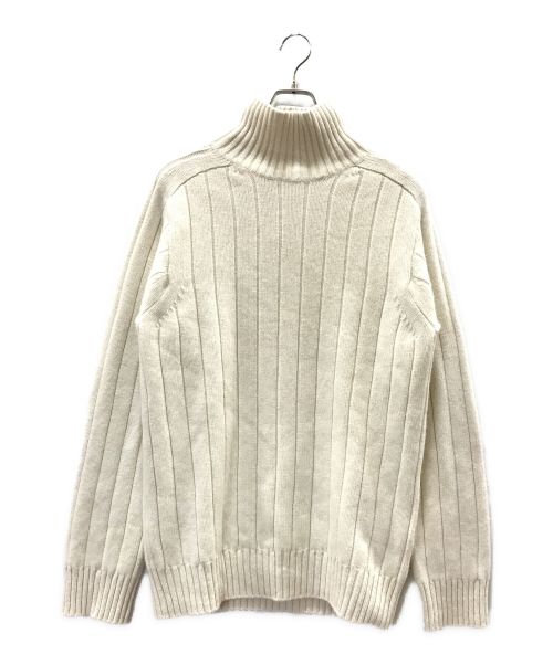 toteme（トーテム）toteme (トーテム) WOOL CASHMERE RIB KNIT オフホワイト サイズ:XSの古着・服飾アイテム