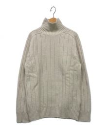 toteme（トーテム）の古着「WOOL CASHMERE RIB KNIT」｜オフホワイト