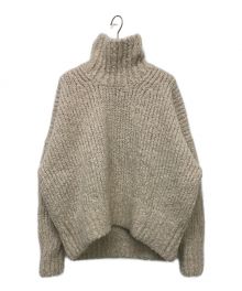 toteme（トーテム）の古着「ALPACA BOUCLE TURTLENECK」｜ベージュ