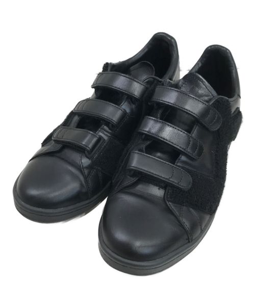 adidas by RAF SIMONS（アディダス バイ ラフシモンズ）adidas by Raf Simons (アディダス バイ ラフシモンズ) STAN SMITH COMFORT BADGE ブラック サイズ:27.5の古着・服飾アイテム