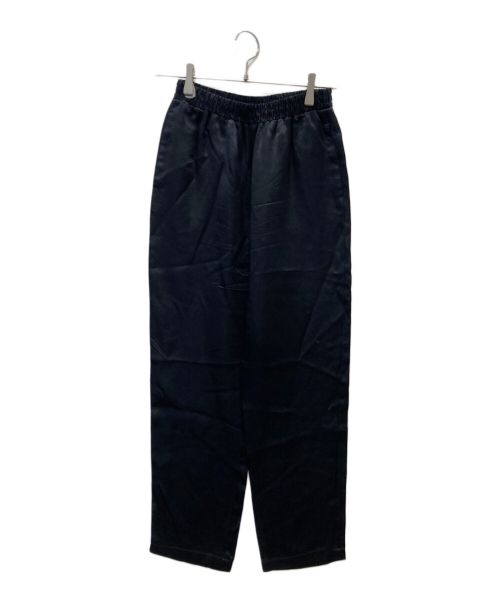 H BEAUTY&YOUTH（エイチ ビューティー&ユース）H BEAUTY&YOUTH (エイチ ビューティー&ユース) SATIN DRAWSTRING TAPERED PANTS ブラック サイズ:SMALLの古着・服飾アイテム