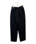 H BEAUTY&YOUTH (エイチ ビューティー&ユース) SATIN DRAWSTRING TAPERED PANTS ブラック サイズ:SMALL：3980円